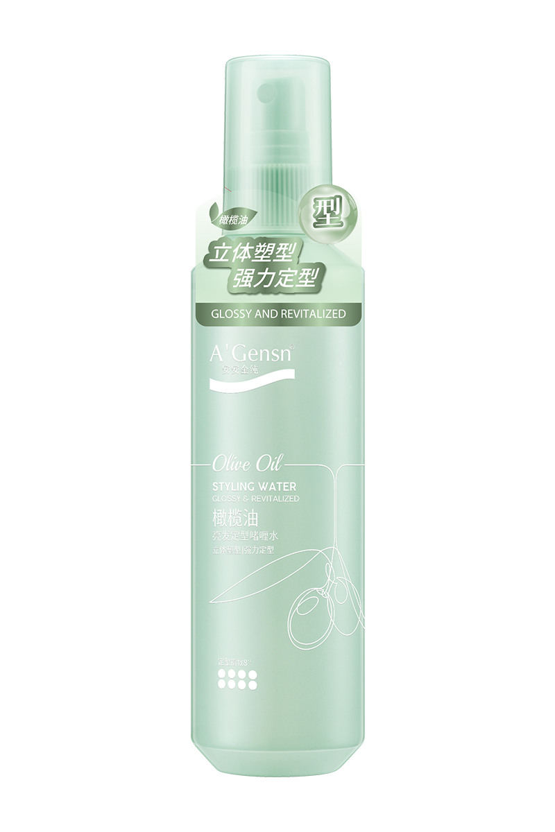 0638太阳集团官网金纯橄榄油亮发定型啫喱水
